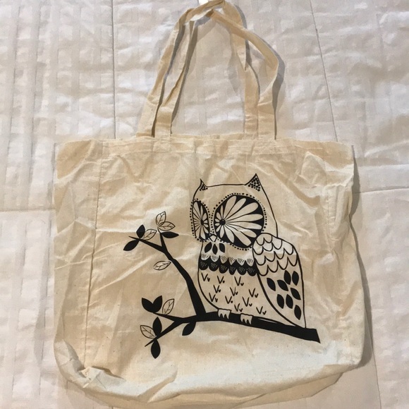 owl tote bag